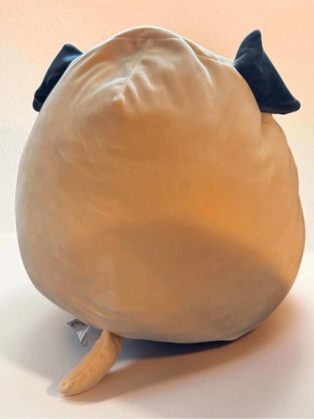 Squishmallows Prince the Pug 16” Red Bandana 2021 Kellytoy Plush